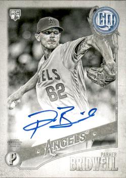2018 Topps Gypsy Queen - Autographs Black and White #GQA-PB Parker Bridwell Front