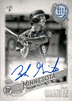 2018 Topps Gypsy Queen - Autographs Black and White #GQA-ZG Zack Granite Front