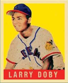 1948-49 Leaf #138 Larry Doby Front