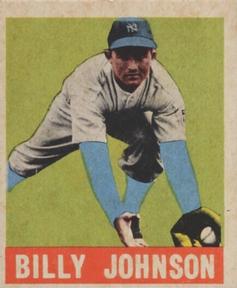 1948-49 Leaf #14 Billy Johnson Front