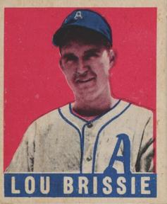 1948-49 Leaf #31 Lou Brissie Front