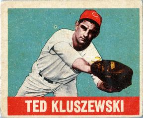 1948-49 Leaf #38 Ted Kluszewski Front