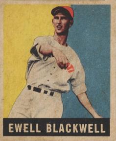 1948-49 Leaf #39 Ewell Blackwell Front