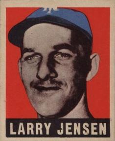 1948-49 Leaf #56 Larry Jansen Front