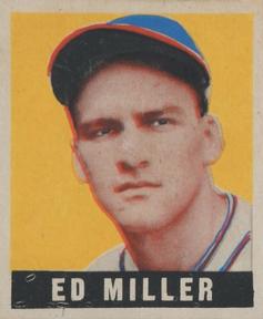 1948-49 Leaf #68 Ed Miller Front