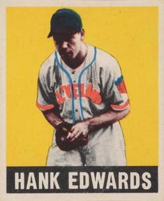 1948-49 Leaf #72 Hank Edwards Front