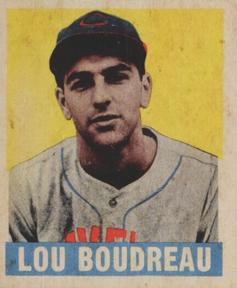 1948-49 Leaf #106 Lou Boudreau Front