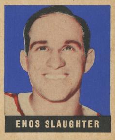 1948-49 Leaf #127 Enos Slaughter Front