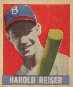 1948-49 Leaf #146 Harold Reiser Front
