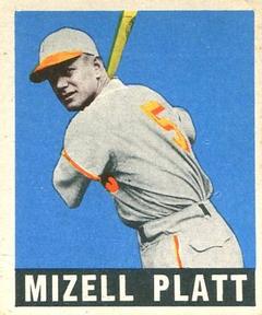 1948-49 Leaf #159 Mizell Platt Front
