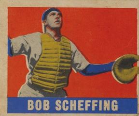 1948-49 Leaf #160 Bob Scheffing Front