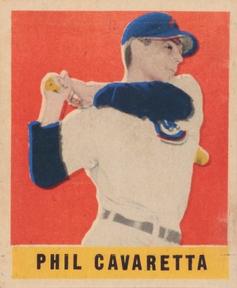 1948-49 Leaf #168 Phil Cavarretta Front
