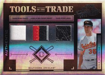 2004 Playoff Absolute Memorabilia - Tools of the Trade Material Trio PS #TT-97 Mike Mussina Front