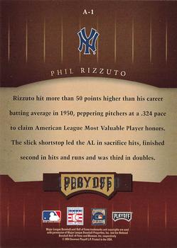 2004 Playoff Honors - Awards #A-1 Phil Rizzuto Back