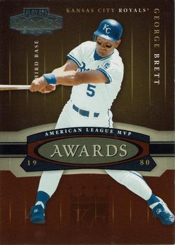 2004 Playoff Honors - Awards #A-3 George Brett Front