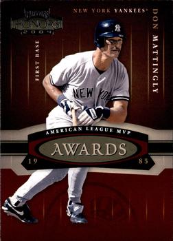 2004 Playoff Honors - Awards #A-5 Don Mattingly Front