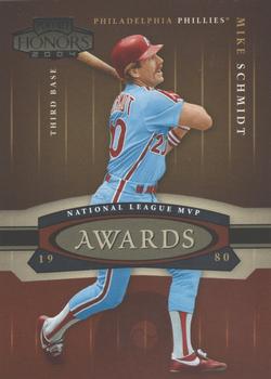 2004 Playoff Honors - Awards #A-17 Mike Schmidt Front