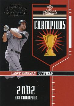 2004 Playoff Honors - Champions #C-19 Lance Berkman Front