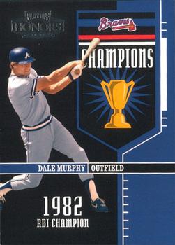 2004 Playoff Honors - Champions #C-5 Dale Murphy Front