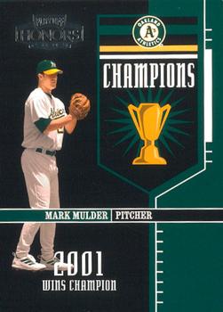 2004 Playoff Honors - Champions #C-17 Mark Mulder Front
