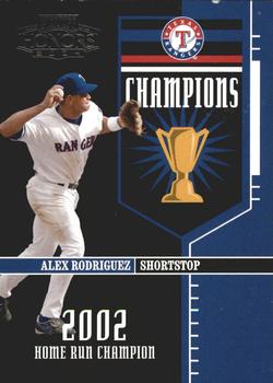 2004 Playoff Honors - Champions #C-20 Alex Rodriguez Front