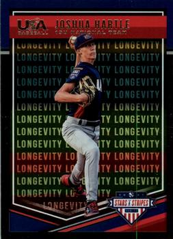 2018 Panini USA Baseball Stars & Stripes - Longevity #57 Joshua Hartle Front