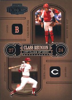 2004 Playoff Honors - Class Reunion #CR-2 Carlton Fisk / Tony Perez Front