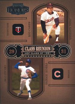 2004 Playoff Honors - Class Reunion #CR-4 Rod Carew / Fergie Jenkins Front