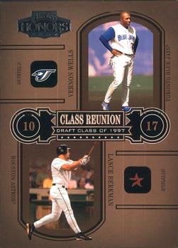 2004 Playoff Honors - Class Reunion #CR-14 Vernon Wells / Lance Berkman Front