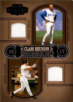 2004 Playoff Honors - Class Reunion Material #CR-14 Vernon Wells / Lance Berkman  Front