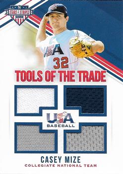 2018 Panini USA Baseball Stars & Stripes - Tools of the Trade #5 Casey Mize Front