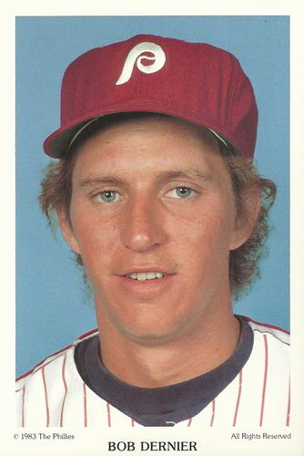 1983 Tastykake Philadelphia Phillies #NNO Bob Dernier Front