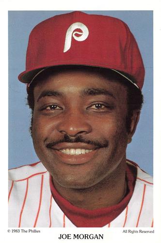 1983 Tastykake Philadelphia Phillies #NNO Joe Morgan Front