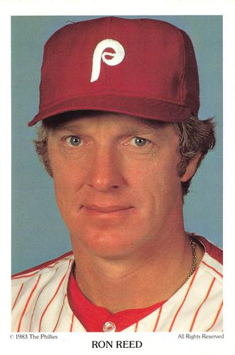 1983 Tastykake Philadelphia Phillies #NNO Ron Reed Front