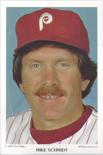 1983 Tastykake Philadelphia Phillies #NNO Mike Schmidt Front