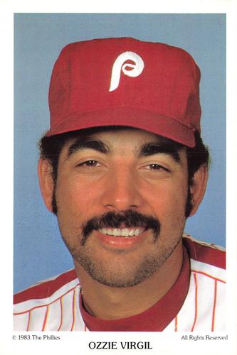 1983 Tastykake Philadelphia Phillies #NNO Ozzie Virgil Front
