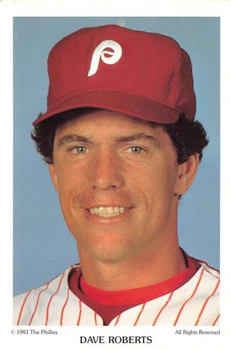 1983 Tastykake Philadelphia Phillies #NNO Dave Roberts Front