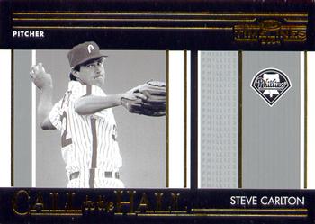 2004 Donruss Timelines - Call to the Hall #CH-24 Steve Carlton Front