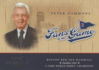 2004 Playoff Honors - Fans of the Game #253FG-3 Peter Gammons Front