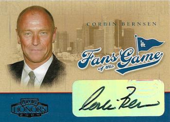 2004 Playoff Honors - Fans of the Game Autographs #252FG-2 Corbin Bernsen Front