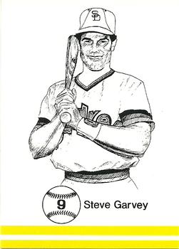 1986 Big Apple California All Stars (Unlicensed) #9 Steve Garvey Front
