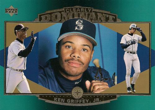 1997 Upper Deck Clearly Dominant 5x7 #CD3 Ken Griffey, Jr. Front