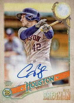 2018 Topps Gypsy Queen - Base Jackie Robinson Day Variation Autographs #123 Alex Bregman Front
