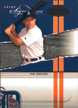 2004 Playoff Honors - Prime Signatures #PS-10 Ivan Rodriguez Front