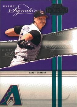 2004 Playoff Honors - Prime Signatures #PS-11 Randy Johnson Front