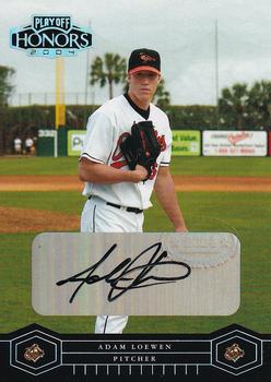 2004 Playoff Honors - Signature Silver #26 Adam Loewen Front