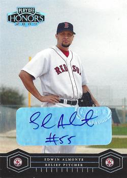 2004 Playoff Honors - Signature Silver #35 Edwin Almonte Front
