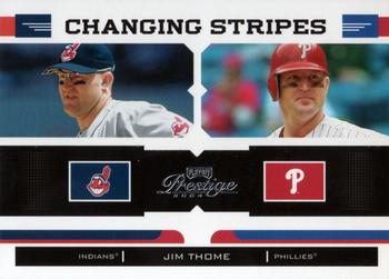 2004 Playoff Prestige - Changing Stripes #CS-3 Jim Thome  Front