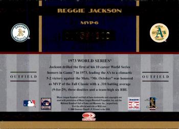 2004 Donruss World Series - MVP #MVP-6 Reggie Jackson Back