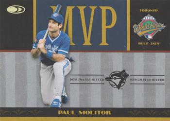 2004 Donruss World Series - MVP #MVP-14 Paul Molitor Front